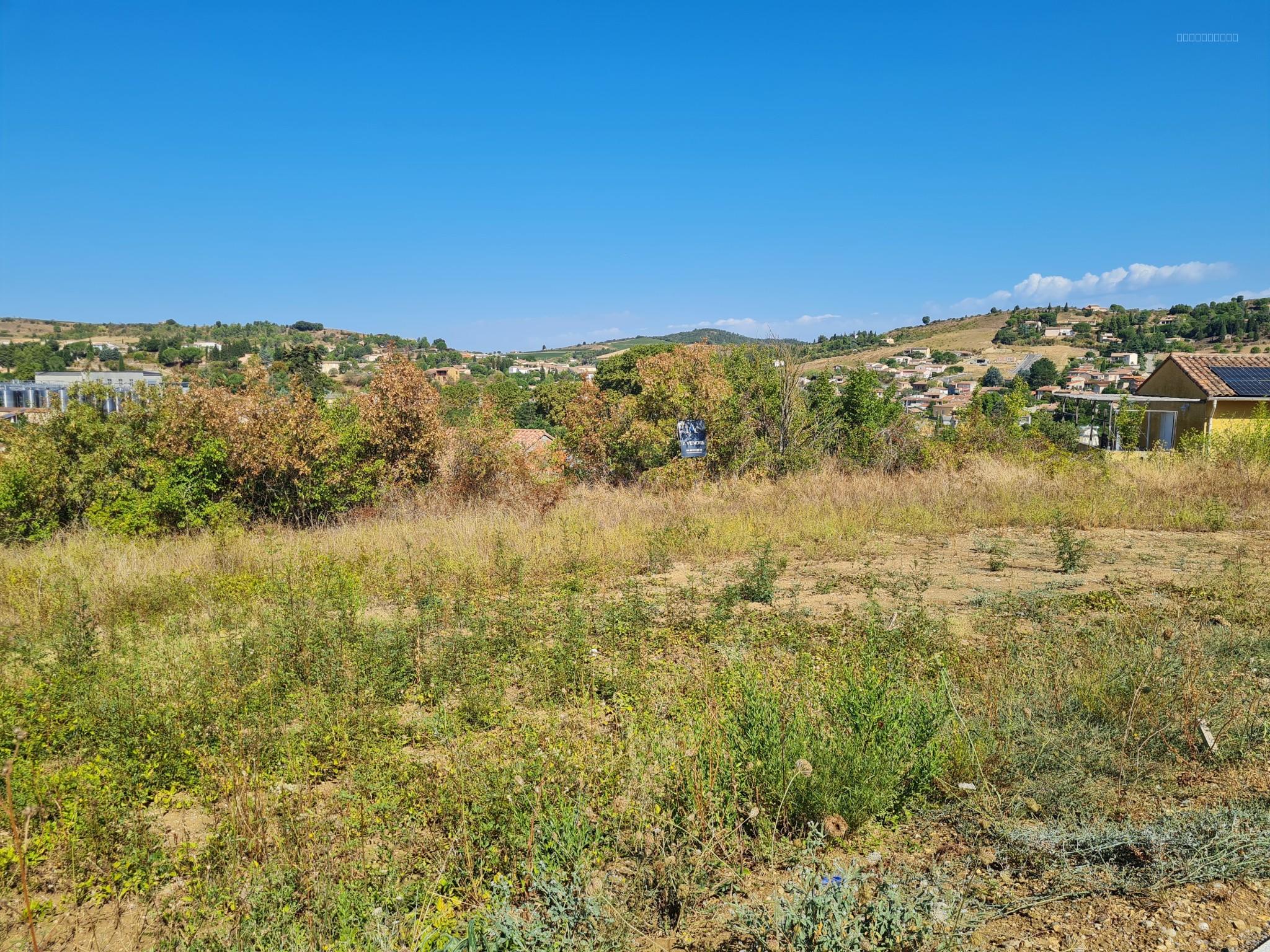 Limoux, terrain viabilisé de 1301 m2