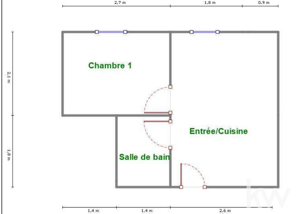 VENTE : APPART T2 VUE FLEUVE ET MAQUIS PORTO OTA — photo 8