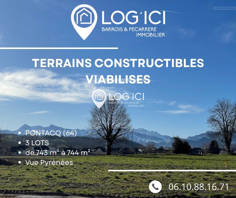 Terrain à vendre à Pontacq, 744 m² – photo 1 sur 7