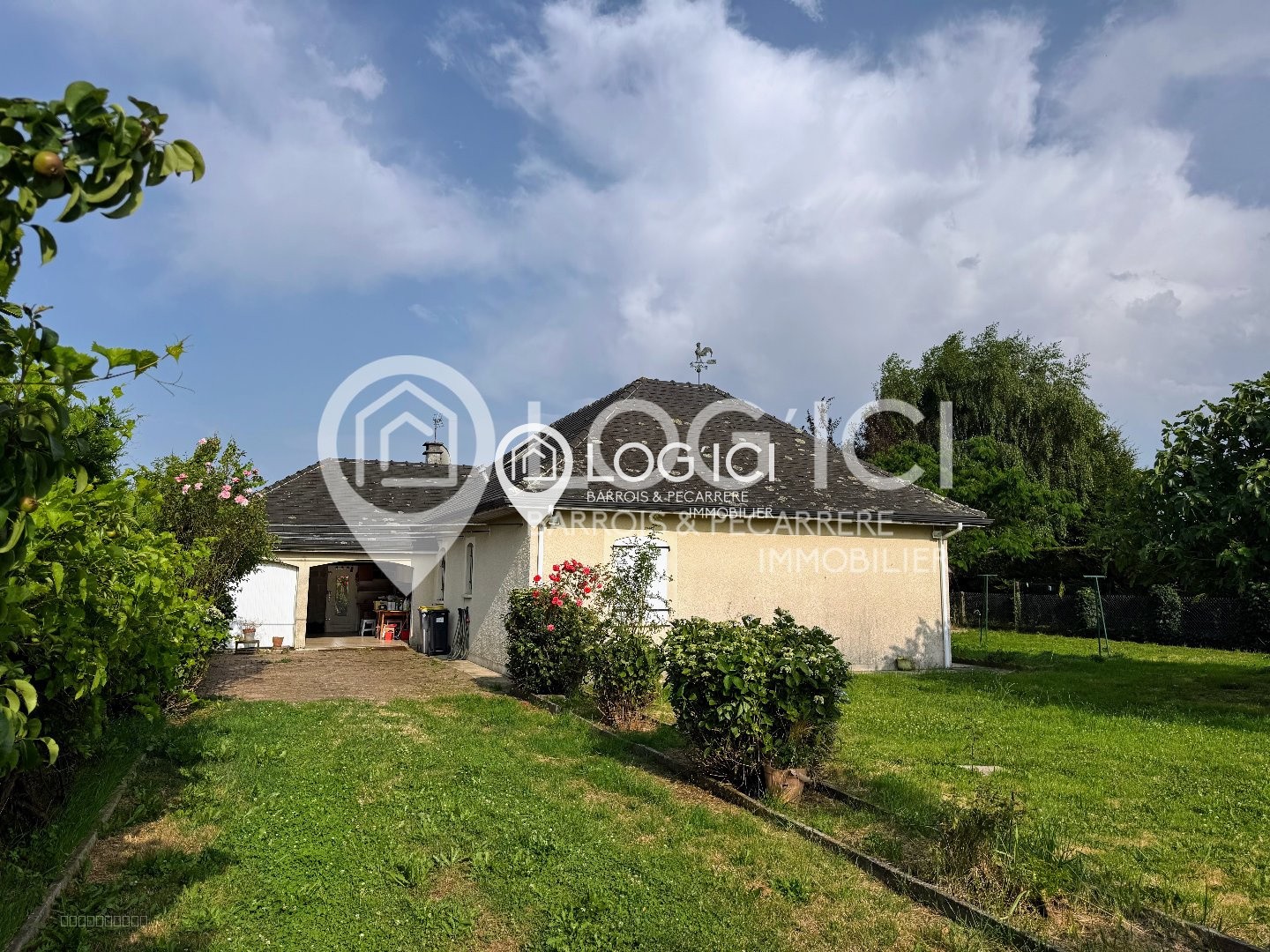 Maison T4 de plain-pied avec garage et jardin — photo 12