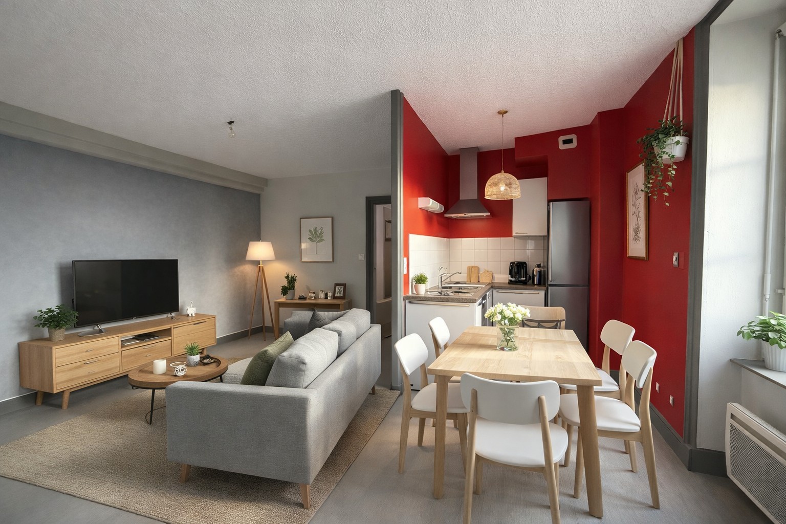 Appartement à louer à St laurent sur saone, 56 m², 3 pièces – photo 2 sur 5