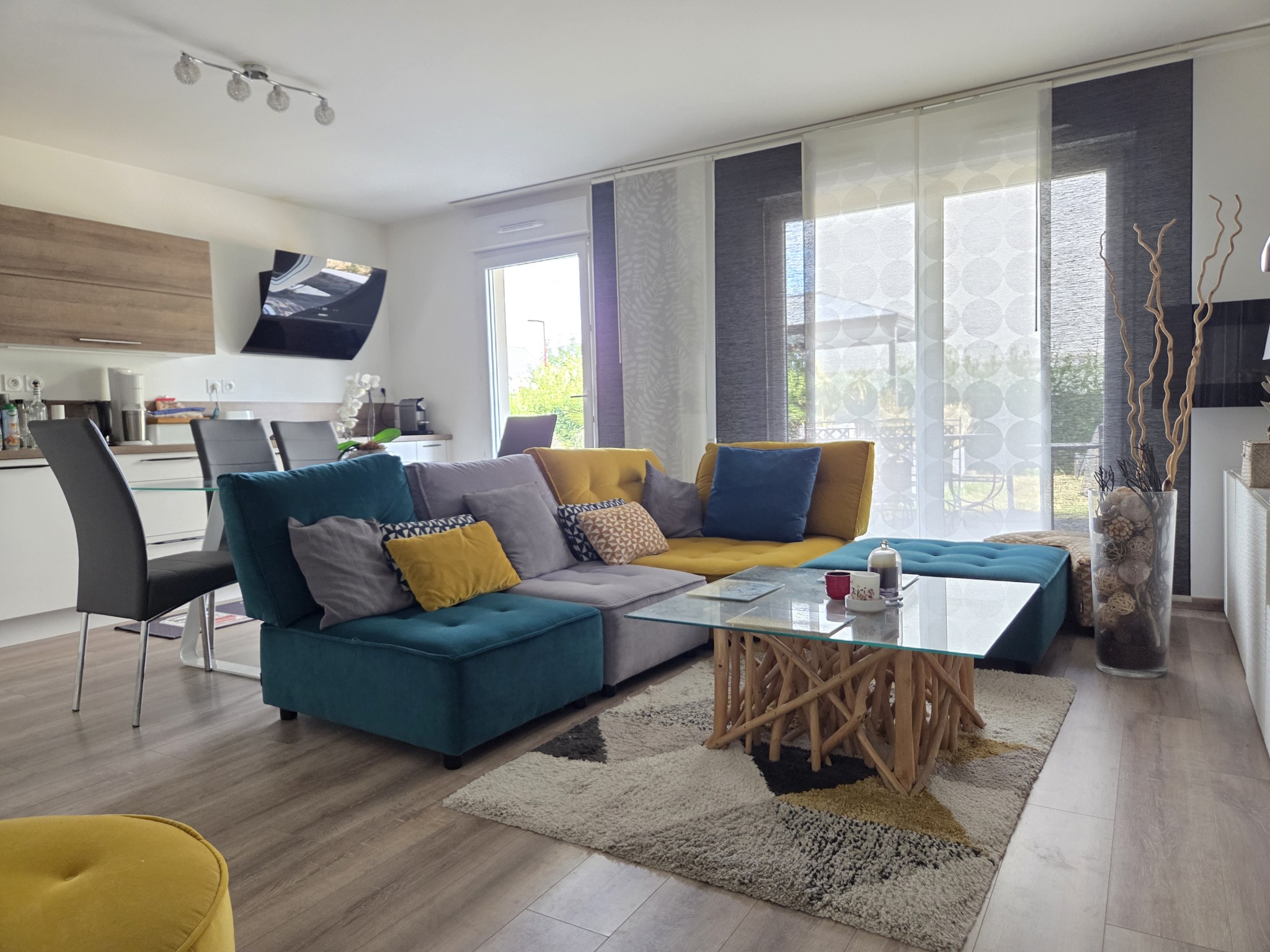 VILLERON SUPERBE  APPARTEMENT DE 3 PIECES AVEC JARDIN ET TERRASSE ET 2 PLACES DE PARKING — photo 4