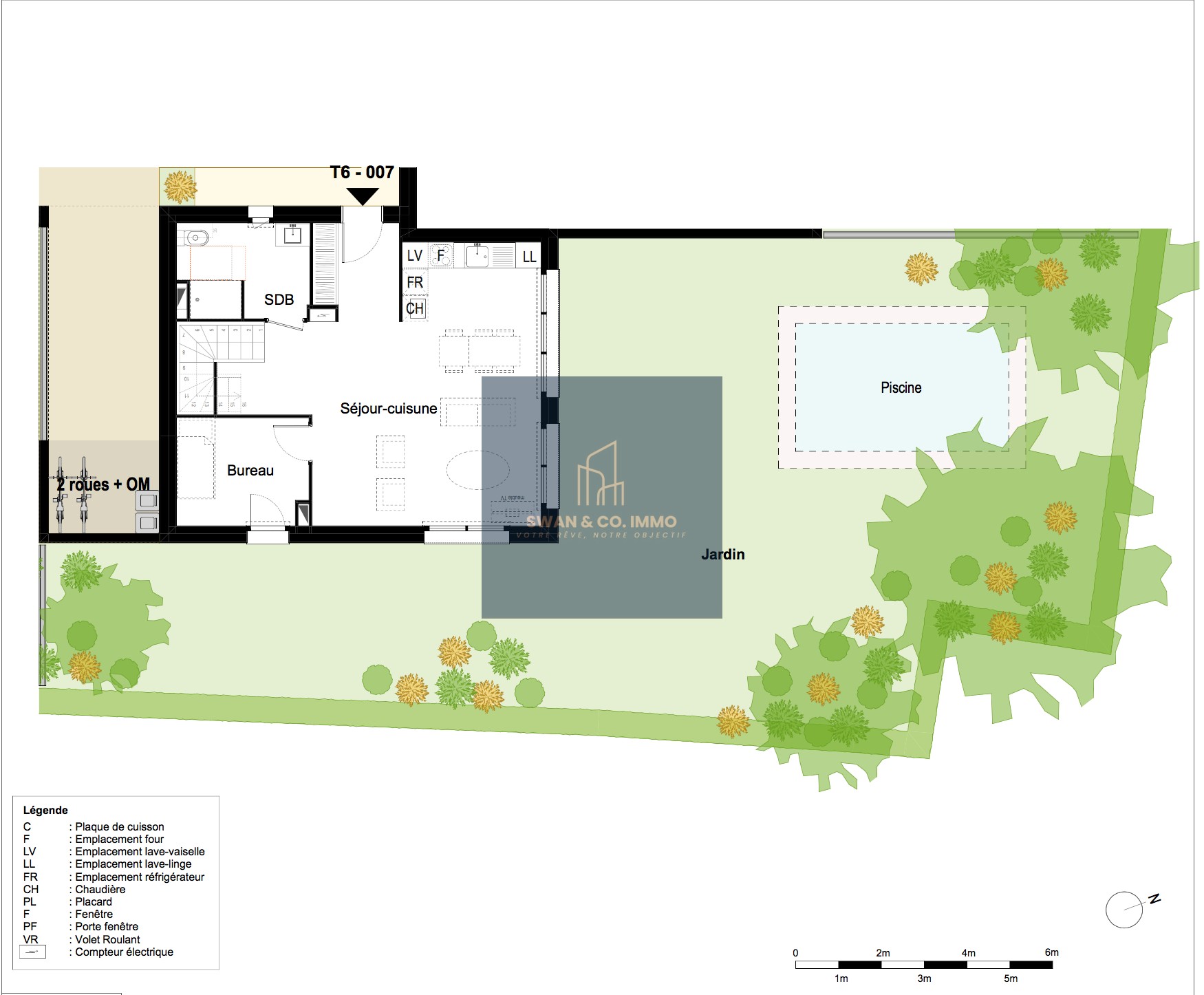 Élégance Contemporaine et Confort Familial — Duplex d'Exception de 122.63 m2 avec Jardin Privatif 201m2 plus p — photo 5