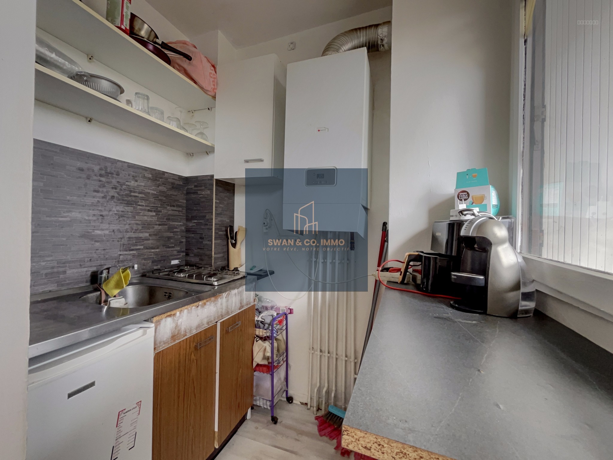Studio de charme avec balcon   Bordeaux Caudéran proche rue Judaique — photo 13