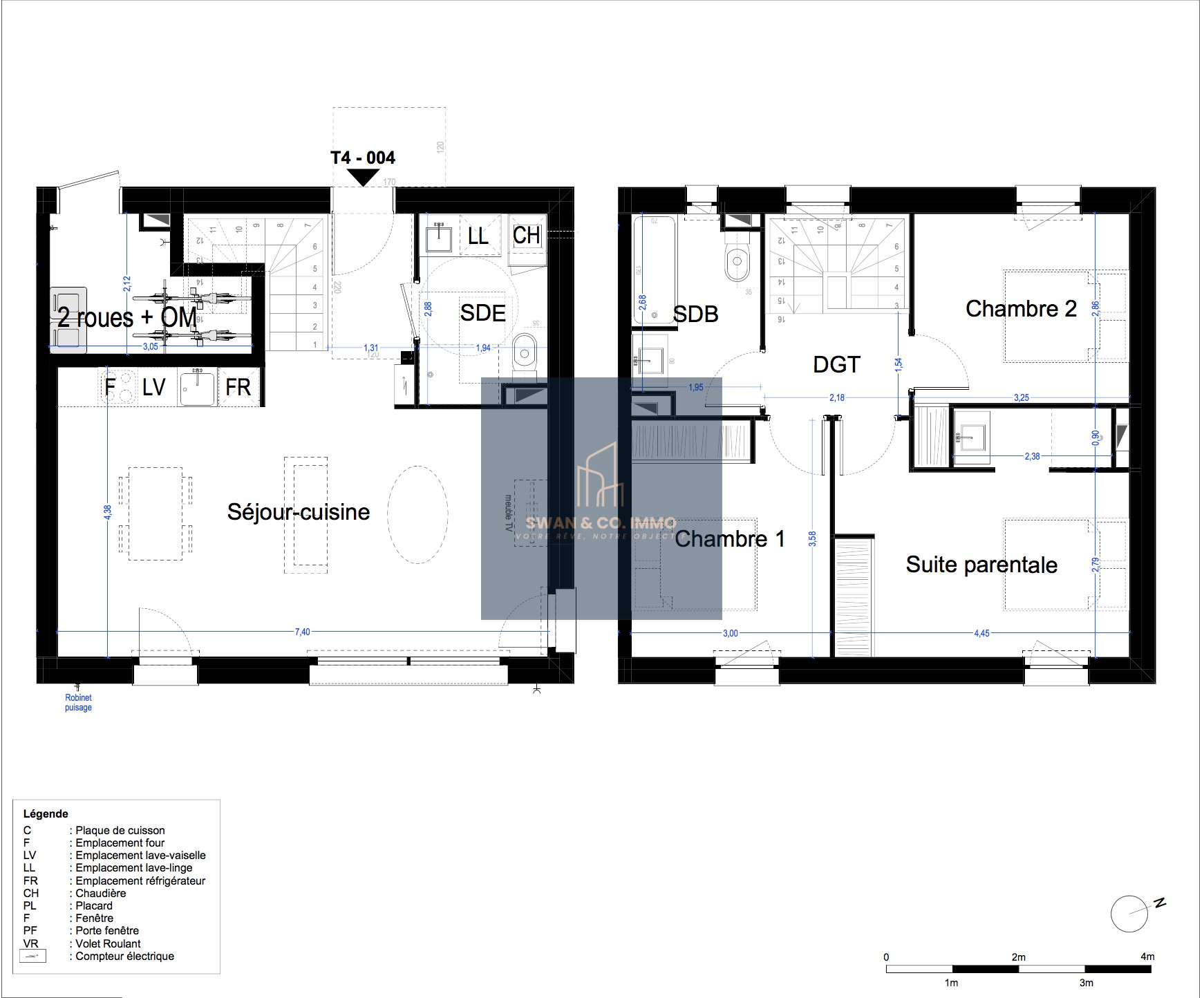 Élégance Contemporaine et Confort Familial — Duplex d'Exception de 84.40 m2 avec Jardin Privatif — photo 5