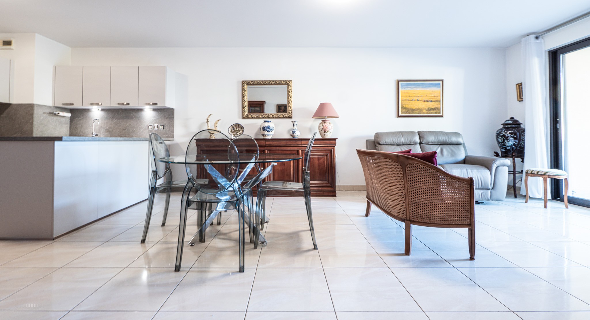 HYERES OUEST - LE PALAIS - T3 rez-de-jardin - garage et terrasse - calme et grand standing — photo 6