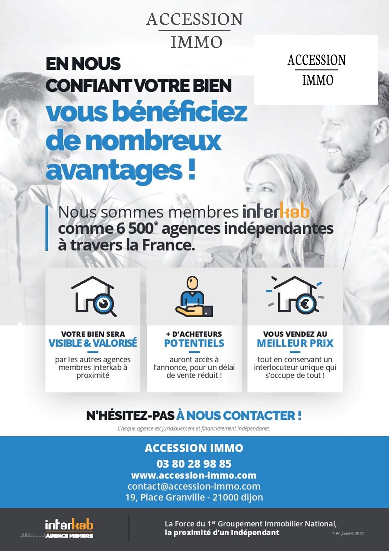 Appartement à vendre à Dijon, 76 m², 4 pièces – photo 2 sur 4