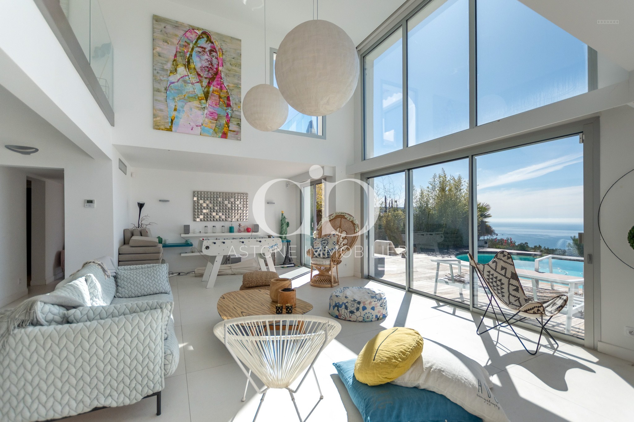 CASSIS / SUPERBE VILLA CONTEMPORAINE SUR LES HAUTEURS — photo 3