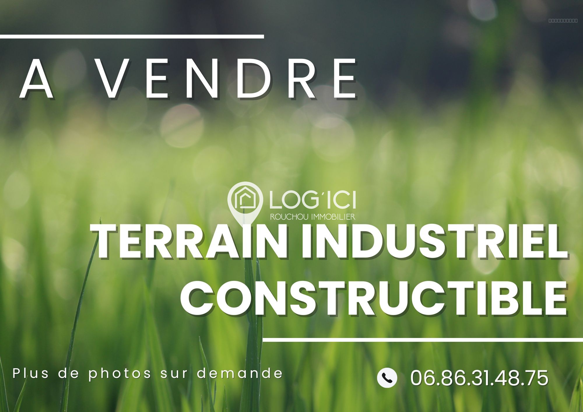 Terrain à vendre à Os marsillon, 3 414 m² – photo 1 sur 3