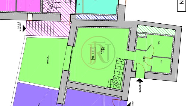 Surface brute en duplex de 65 m2 — photo 5