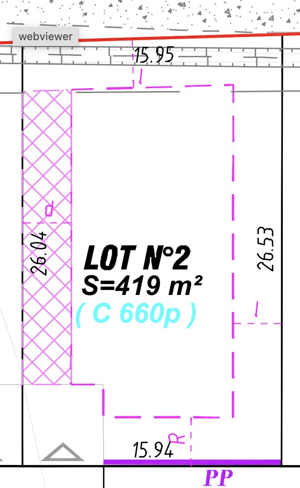 Terrain à vendre à Les mathes, 419 m² – photo 3 sur 4