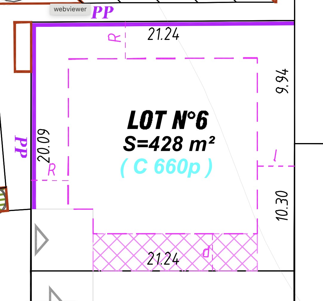 Terrain à vendre à Les mathes, 428 m² – photo 3 sur 4