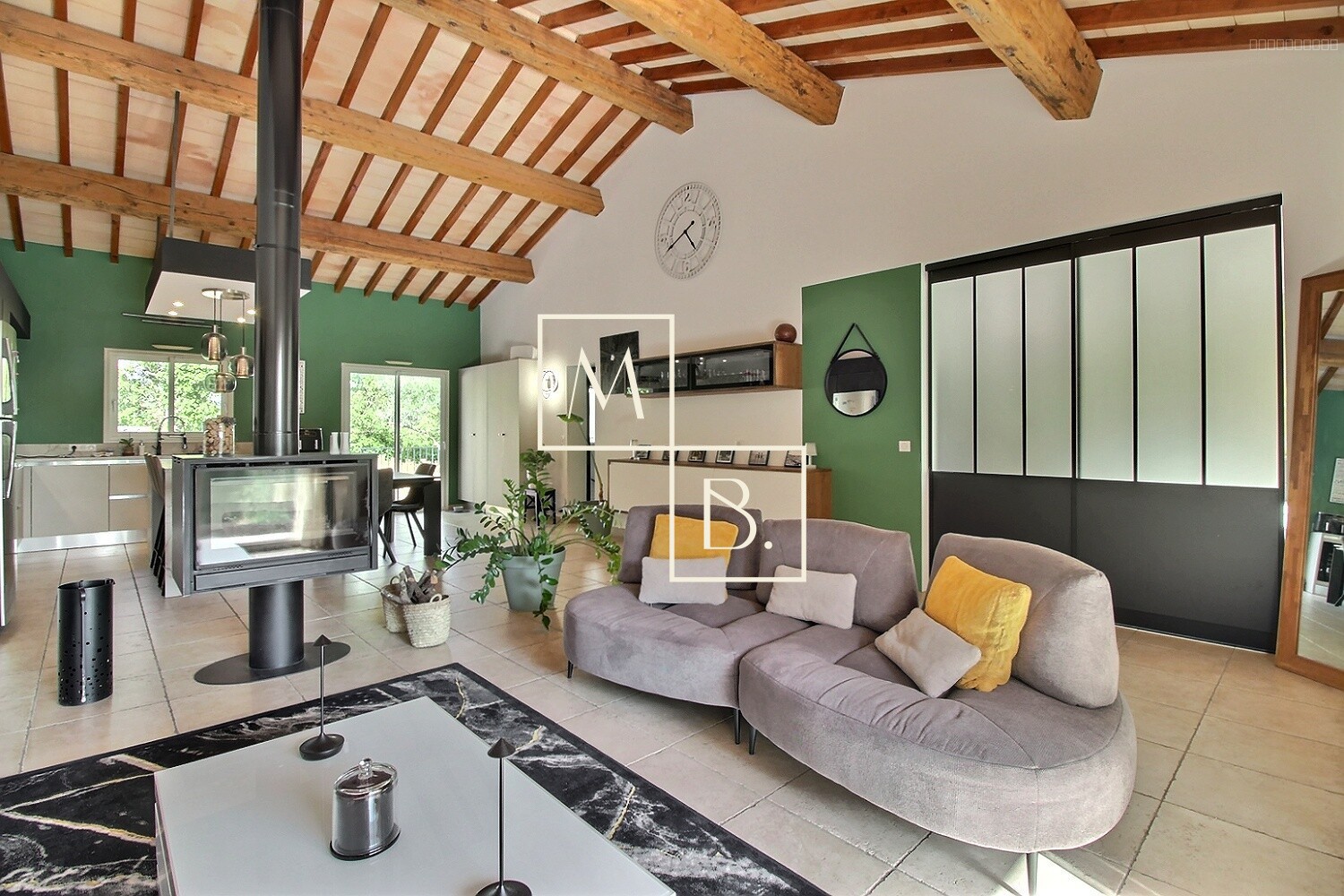 MURVIEL LES MONTPELLIER (34570), Maison 5 pièces de 128 m2 avec 3 chambres, jardin, piscine et garage. — photo 7