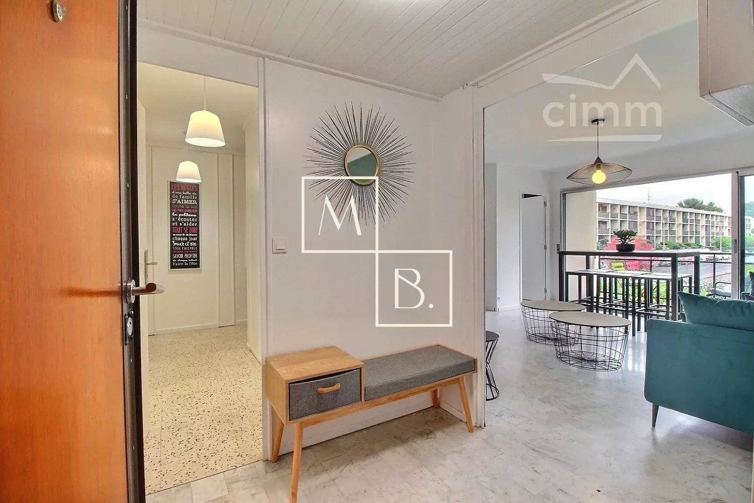 Chambre en COLOCATION TOUT INCLUS Alco - T5 meublé 100m2 Balcons + Parking — photo 9