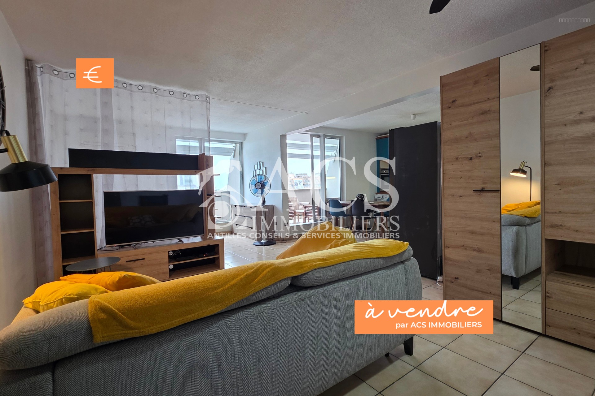 Appartement à vendre à Fort de france, 38,79 m², 2 pièces – photo 1 sur 4