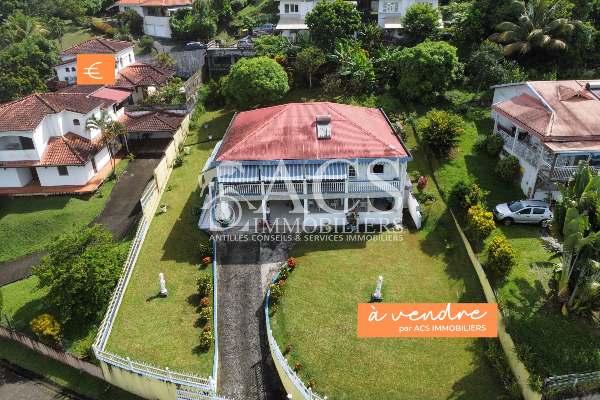 À vendre Belle maison familiale avec jardin et vue dégagée à Saint Joseph, limite Fort-de-France — photo 1