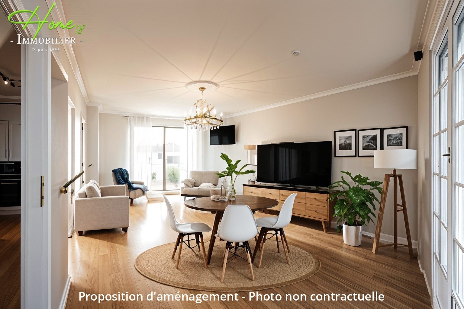 Maison à vendre à St germain du puy, 80 m², 4 pièces – photo 2 sur 20