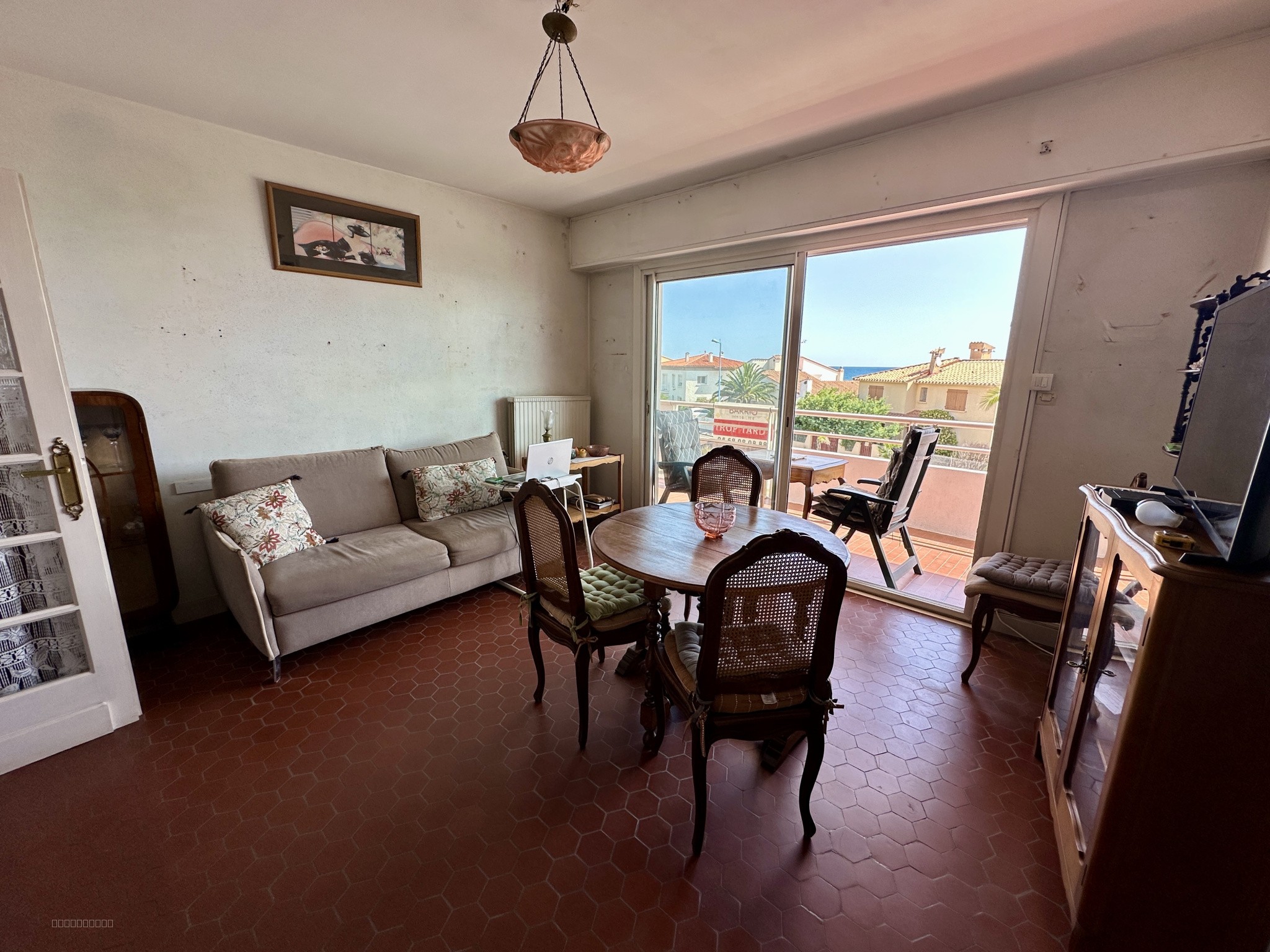 APPARTEMENT 2 PIECES VUE MER - VASTE TERRASSE - SAINT-CYPRIEN PLAGE — photo 8