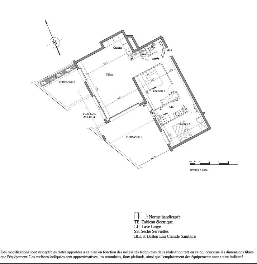 Appartement à vendre à La palmyre, 75,78 m², 3 pièces – photo 2 sur 3