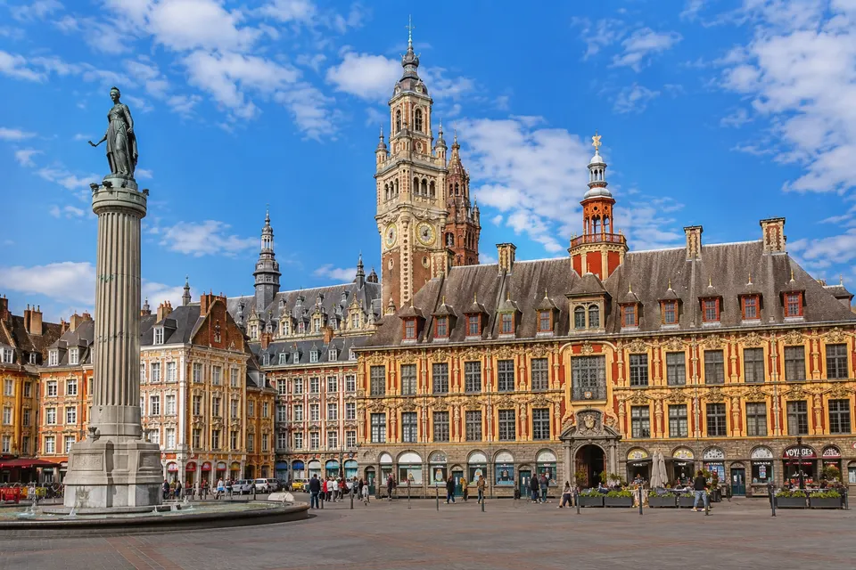 Grand-Place et beffroi de Lille