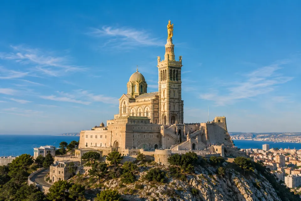 Vieux-Port de Marseille et Notre-Dame-de-la-Garde